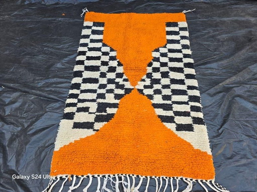 Tapis Berbère Tissé Main Sur Commande Traditionnel 1,5/2,5 M – Alberto Bazzani, vloerkleden en tapijten, Wool (photo 2 of 7)