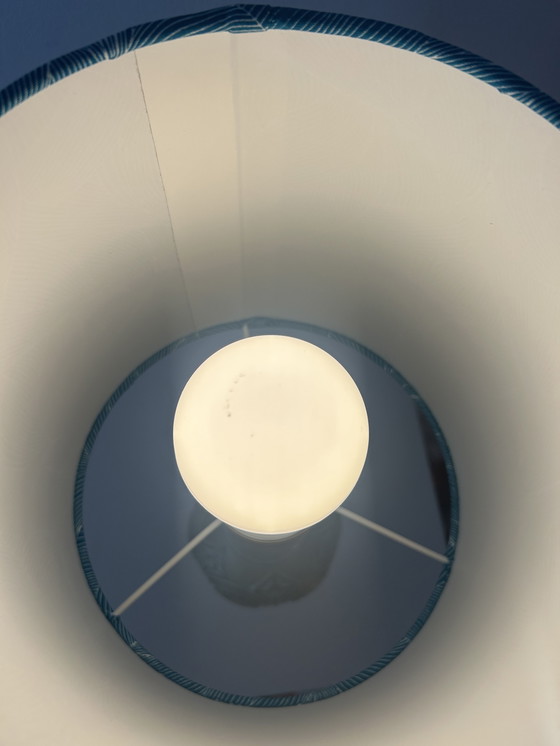 Image 1 of Zeldzame keramische lamp, gemaakt van een vaas door Bodo Mans voor Bay Keramik.