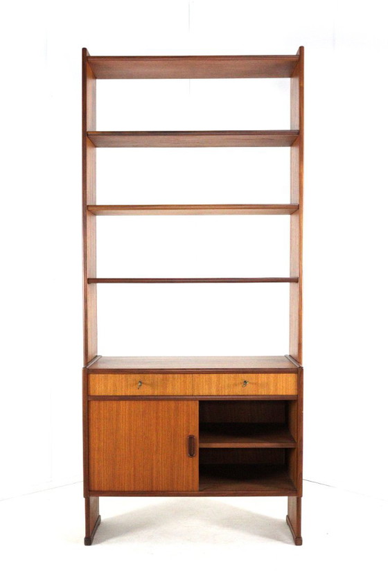 Libreria vintage divisoria per ambienti in teak, stile metà secolo – Librerie, Wood (photo 15 of 17)