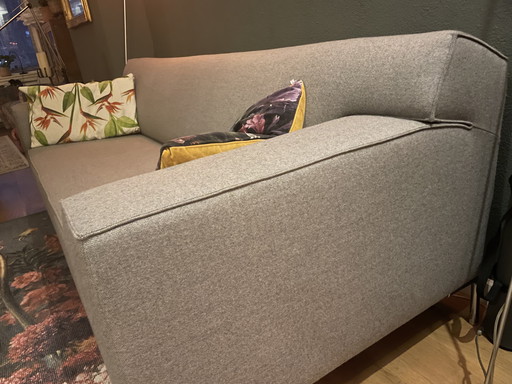 Design in Stock Sofa Bloq 3-Sitzer Farbe Haferflocken