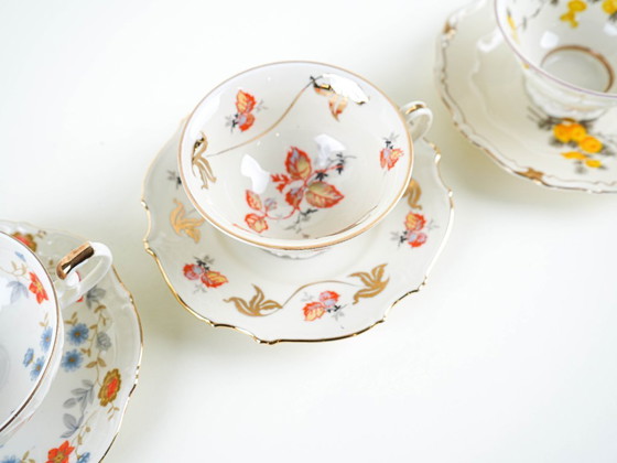 Image 1 of Porzellantassen-Set, deutsches Design, 20. Jahrhundert, hergestellt in Deutschland