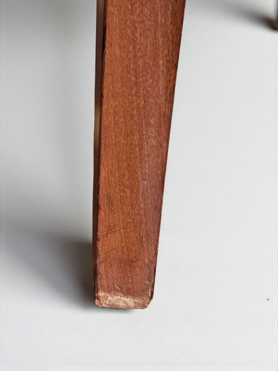 Image 1 of Table à manger design italienne en teck Tolomeo Ico Parisi 60e