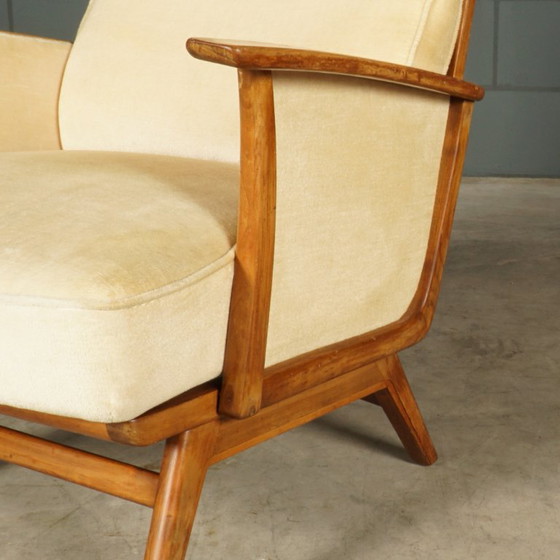 Fauteuil cocktail/salon vintage – années 1960 – Textile (photo 10 of 12)