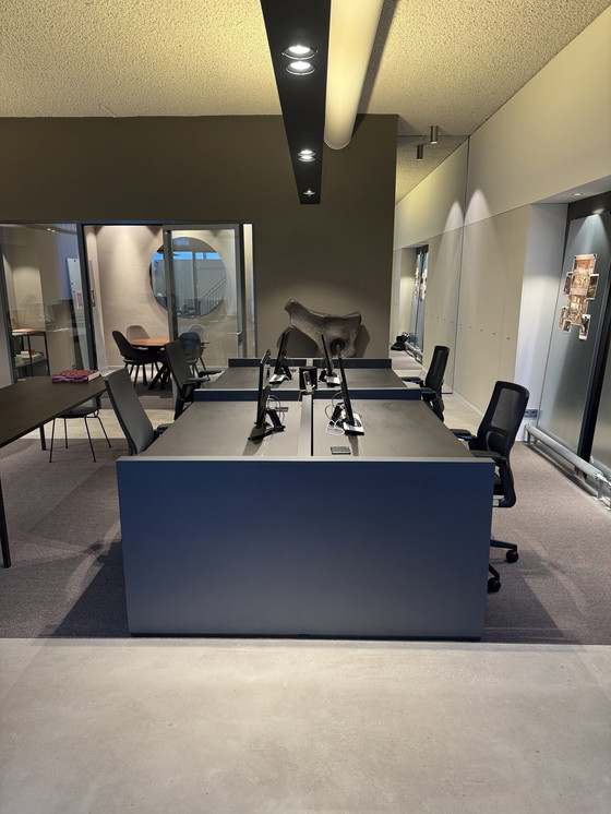 Image 1 of Drentea X Vepa Büroeinheit bestehend aus 4 Schreibtischen