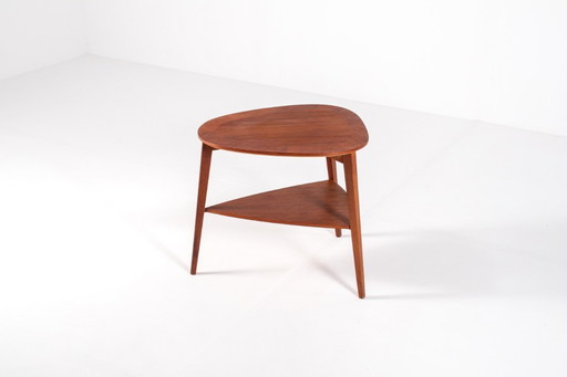 Tavolino moderno in teak di Jørgen Aakjær Jørgensen, Danimarca, anni '60