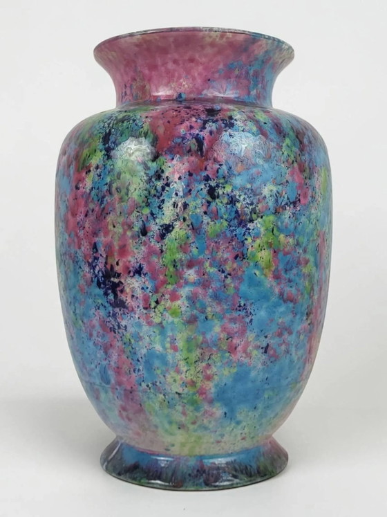 Steingutvase aus dem Morvan – Vasen, Porcelain (photo 3 of 8)