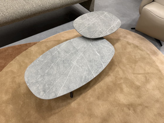 Image 1 of Metaform Triple Coffee Table Set Ceramic stone 