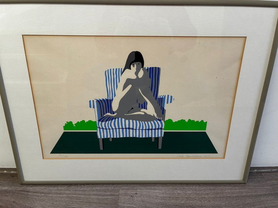 Image 1 of Woman in Chair - Lode Pemmelaar 1973
