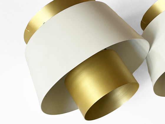 Image 1 of Pair Of Ceiling Lamps "Tivoli" By Jørn Utzon For Nordisk Solar Compagni. Denmark 1970S