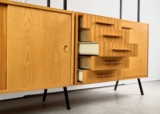 Vintage Modulaire Wandkast, jaren 60, Tsjechoslowakije – Wood (photo 13 of 24)
