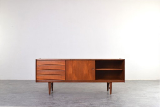 Mid-Century Teak Hi-Fi Sideboard Ulvö by Erik Wørts for Ikea, 1960s.