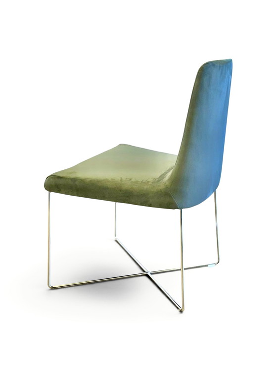 Image 1 of Sedie di design in velluto Ligne Roset