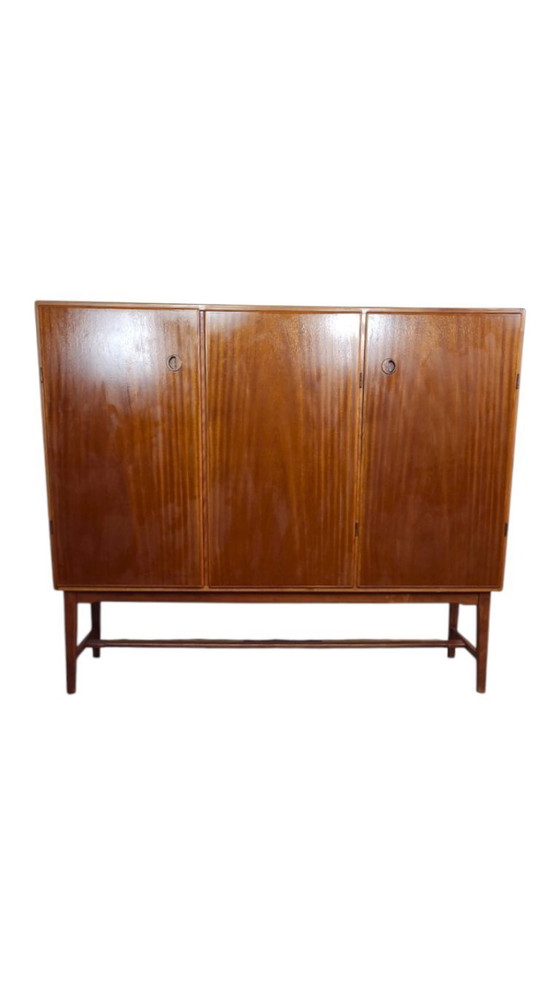 Image 1 of Credenza d'epoca in mogano con contenitori e cassetti - Svezia, anni '60