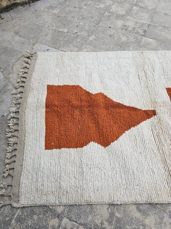 Image 1 of Tapis en laine naturelle fait main 250cmx150cm 