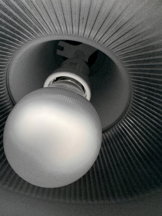 Image 1 of Holophane glass chandelier, 1970s