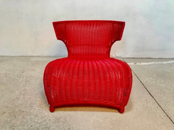 Image 1 of 2 x Ikea Sävö (design Monika Mulder), rouge.