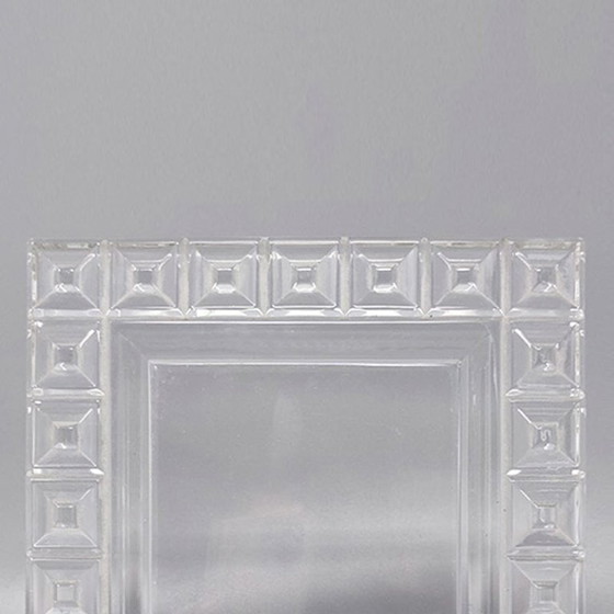 1960s Mid-Century Modern Rosenthal Heavy Crystal Picture Frame (photo 5 of 8)