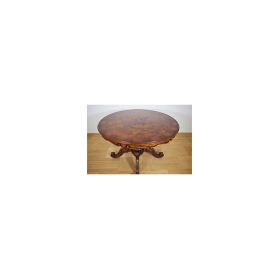 Image 1 of Vintage briarwood table, 1970s