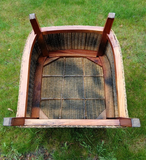 2 poltrone in rattan realizzate a mano negli anni '20 – Sedie da giardino (photo 14 of 15)