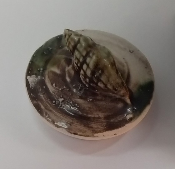 Image 1 of Tetera de concha de cerámica japonesa