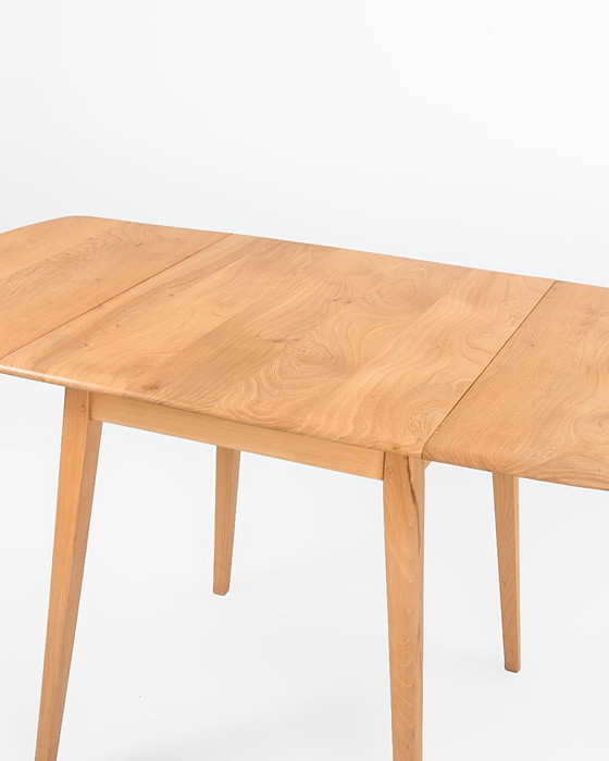 Image 1 of Foldable Dining Table By Ercol Made Of Beech And Elm