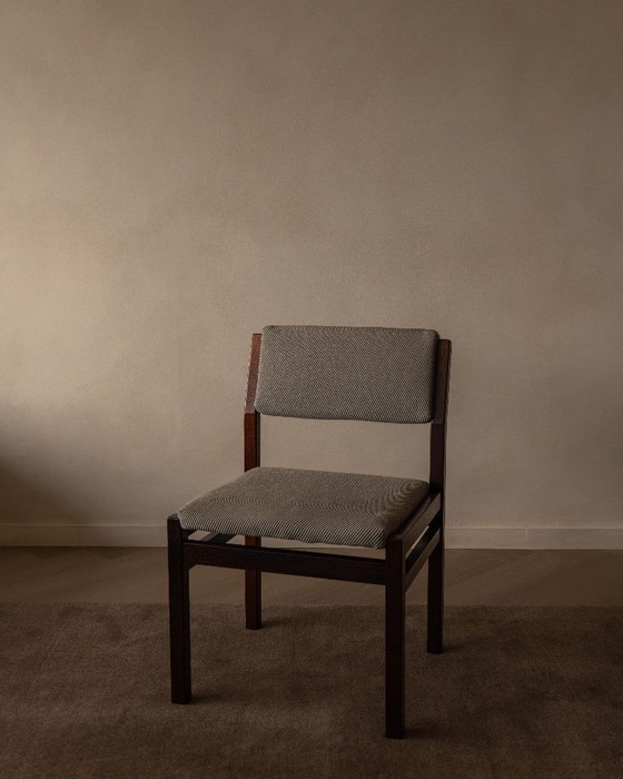 Image 1 of Set di 6 sedie da pranzo Pastoe SA07 – serie giapponese Cees Braakman – anni '60