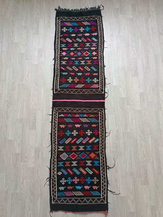 Image 1 of Kilim de corredor bereber hecho a mano