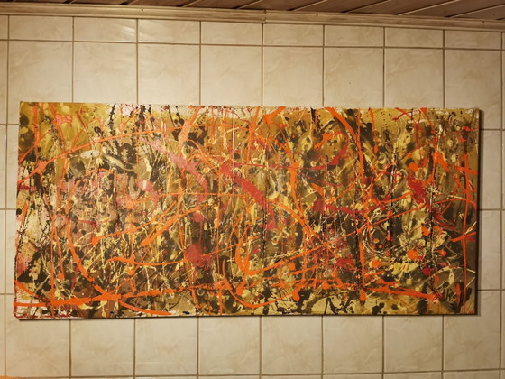 Pintura abstracta de th. G. Kellnberger – Arte, Lienzo (photo 12 of 12)