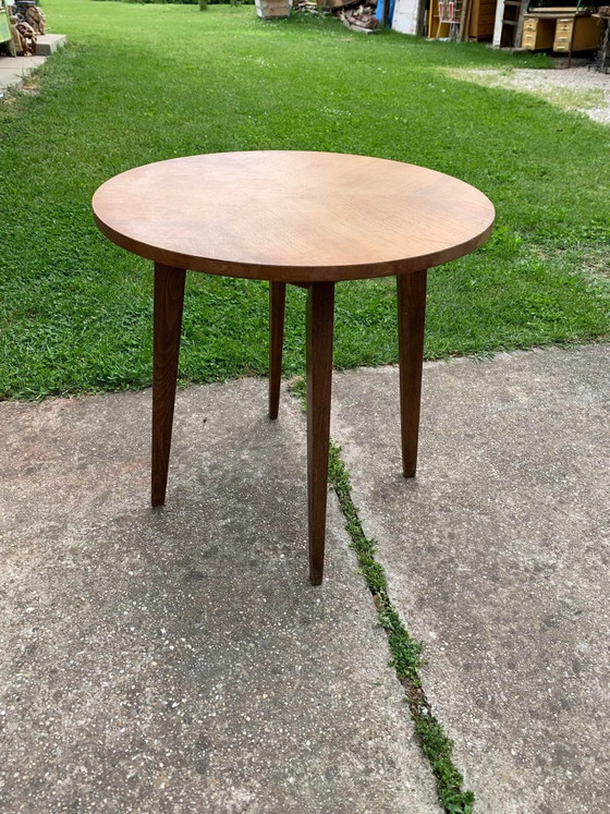 Mid-Century Beistelltisch, 1960er Jahre – Beistelltische, Holz, Mid Century Modern (photo 3 of 6)