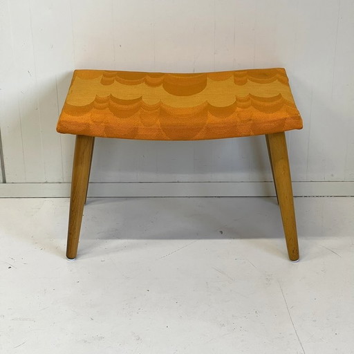 Vintage retro seventies footstool footstool stool