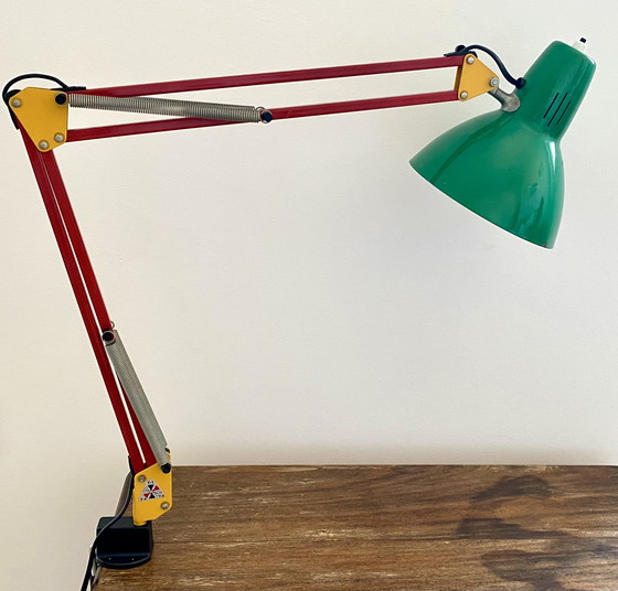 Image 1 of Twist T1-T4 Memphis Lamp Vintage 1980 Made In Italy (zoals Artemide Flos Kartell Olivetti)