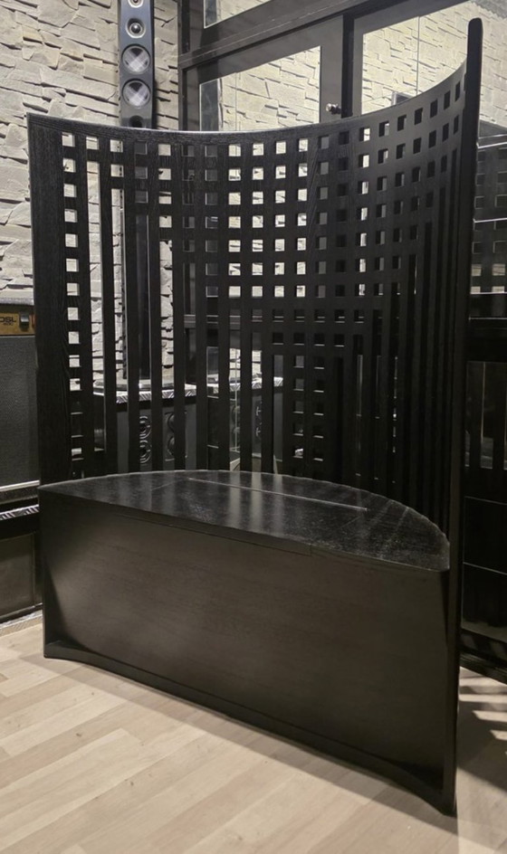 Image 1 of Cassina Willow 1 Armlehnstuhl von Charles Rennie Mackintosh, Cassina gestempelt und nummeriert 2091. Exzellent erhalten,  Sonder