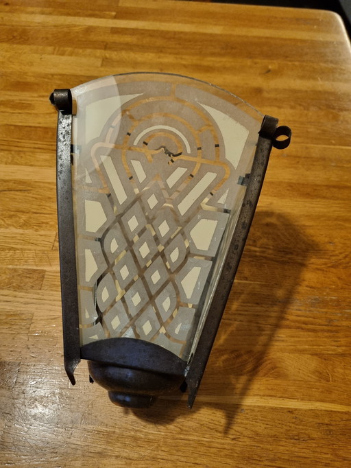 Art-Deco-Flurlampe aus dem Jahr 1905