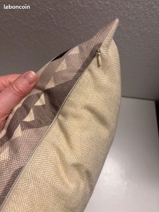 Image 1 of Cuscino decorativo Ethnic Chic – Motivi geometrici – Nuovo di zecca