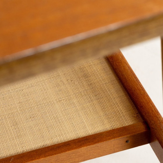 Image 1 of Skandinavischer Couchtisch aus Teakholz mit doppelter Tischplatte, 1950/60er Jahre