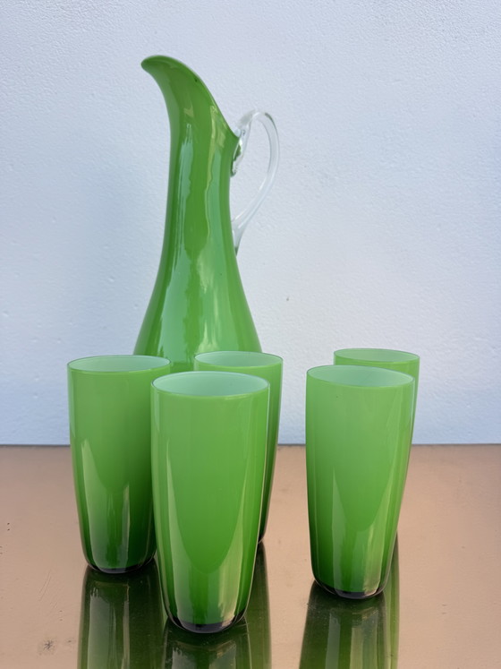 Murano glazen sinaasappelsapset, jaren 60 – Glazen & Karaffen, Murano Glass (photo 12 of 14)
