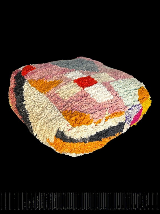 Image 1 of Moroccan rug flour cushion 60 x 60 x 22 cm 