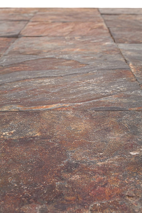 Image 1 of Brutalist coffee table by Adnet