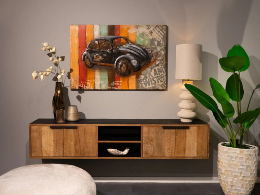 3D Metal Art - Beatle