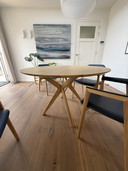 Dining table Lakri 1:20 x 76 round new (from Til)
