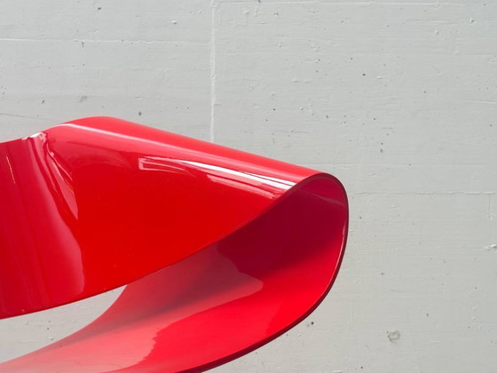 Image 1 of Sillón rojo Little Perillo PR081 de Martin Ballendat para Züco.