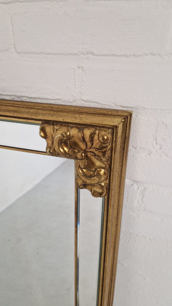 Specchio Deknudt Hollywood Regency, XX secolo – Vetro, Legno (photo 3 of 5)