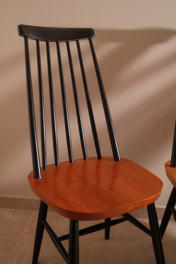 Fanett Pastoe Set van 4 – Eetkamerstoelen, Hout (photo 7 of 9)