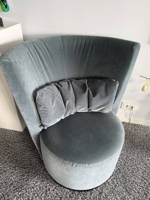Design swivel armchair Belefelder Werkstatten