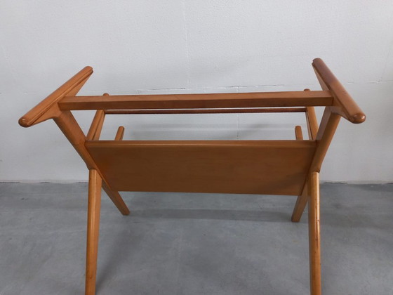 Image 1 of Raro tavolino da parete modernista Wim Den Boon (Attrib)