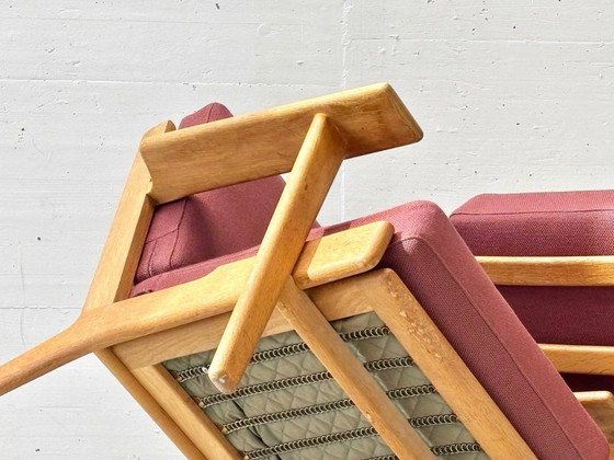 Image 1 of Fauteuil GE 290 Easy Chair de Hans J. Wegner pour Getama, années 1950