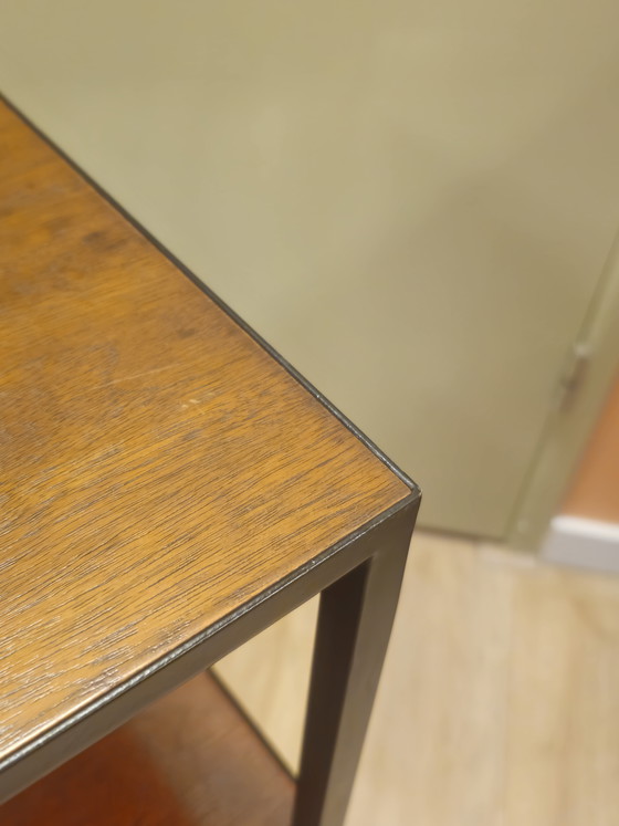 Image 1 of Vintage Sidetable Stellingkast Opbergkast Platenspeler Audiomeubel Kast Boekenkast 