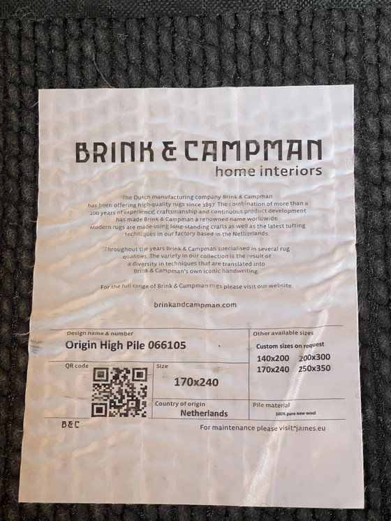 Image 1 of Tappeto Brink en Campman Origin Nordic Stone