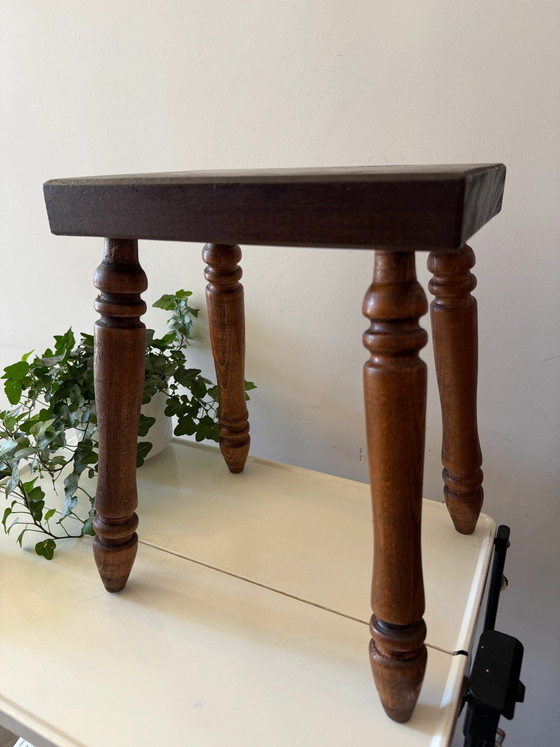 Tavolino/portapiante in legno – Tavolini, Wood, Mid Century Modern (photo 4 of 6)