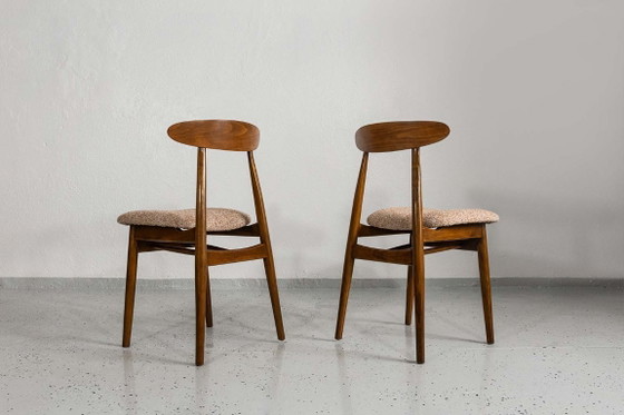 Vintage eetkamerstoelen van ZFM, jaren 60, set van 4 – Wood (photo 8 of 18)